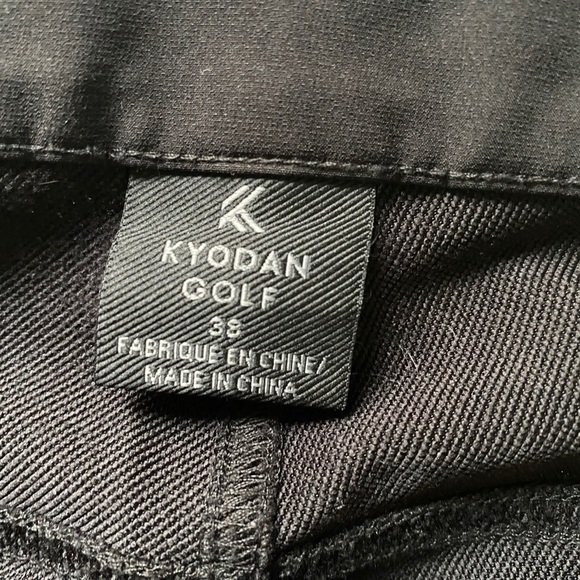 Kyodan Pants Kyodan Golf Black Pants Wpockets Poshmark